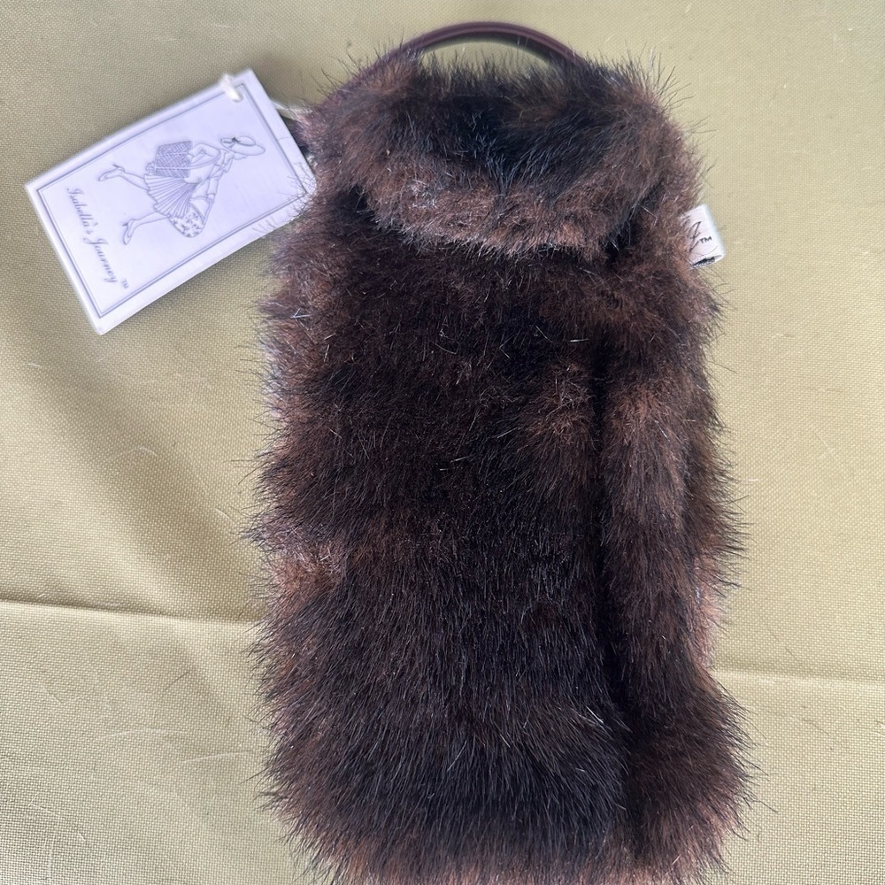 Isabella's Journey Faux Fur Eyeglass Case